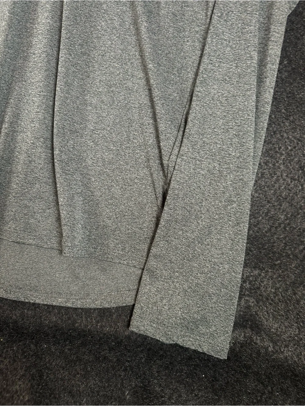 The North Face Men’s Quarter Zip Pullover Gray Performance Long Sleeve M
